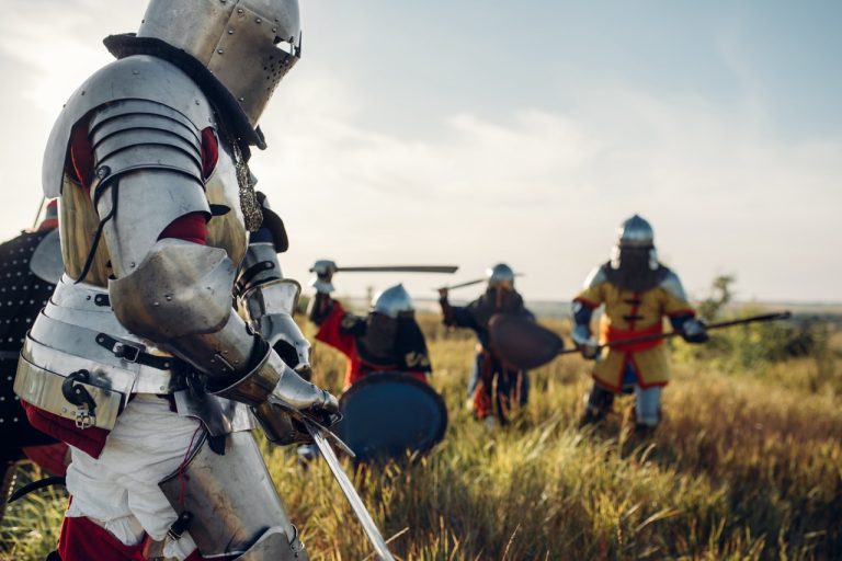 The Role of Armored Warhorses and Caparisons in Battle